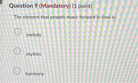 Which Element Propels Music Forward in Time: A Symphony of Chaos and Order